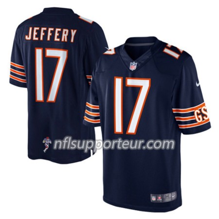 Maillot Homme Chicago Bears Alshon Jeffery 17 Nike Navy